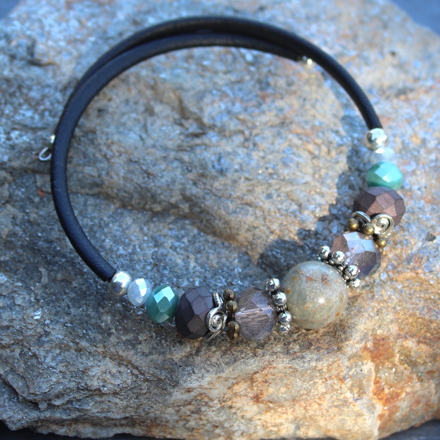 Wrap Bracelet - Impression Jasper