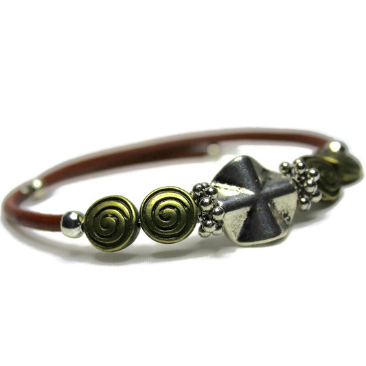 Wrap Bracelet - Mixed Metals