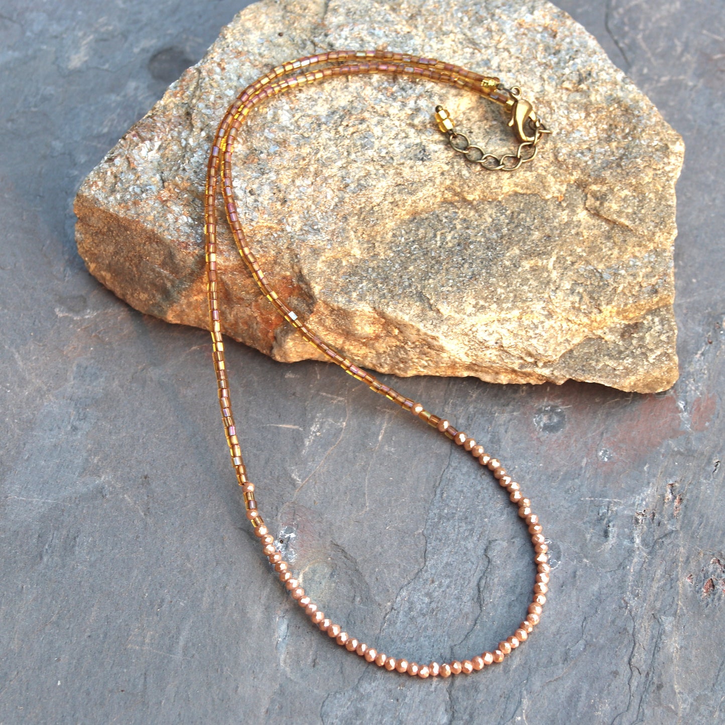 Flash Necklace - Topaz